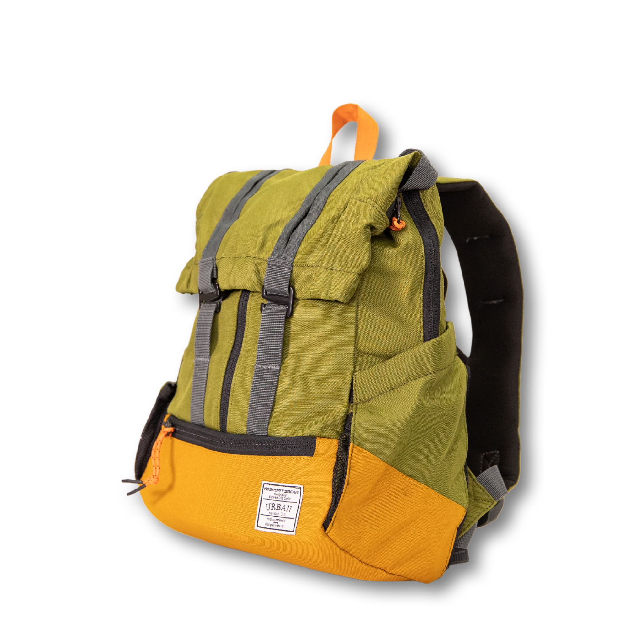 URBAN 3 Backpack Dog Carrier: Medium (17"-20" from collar to tail) / Concrete